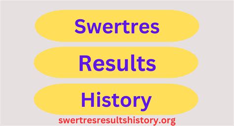 swertres results summary|PCSO Official .